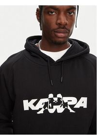 Kappa Bluza Nhayma 341V57W Czarny Regular Fit. Kolor: czarny. Materiał: bawełna #3