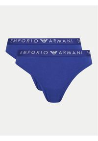 Emporio Armani Underwear Komplet 2 par fig brazylijskich 163337 4F227 07191 Niebieski. Kolor: niebieski. Materiał: bawełna