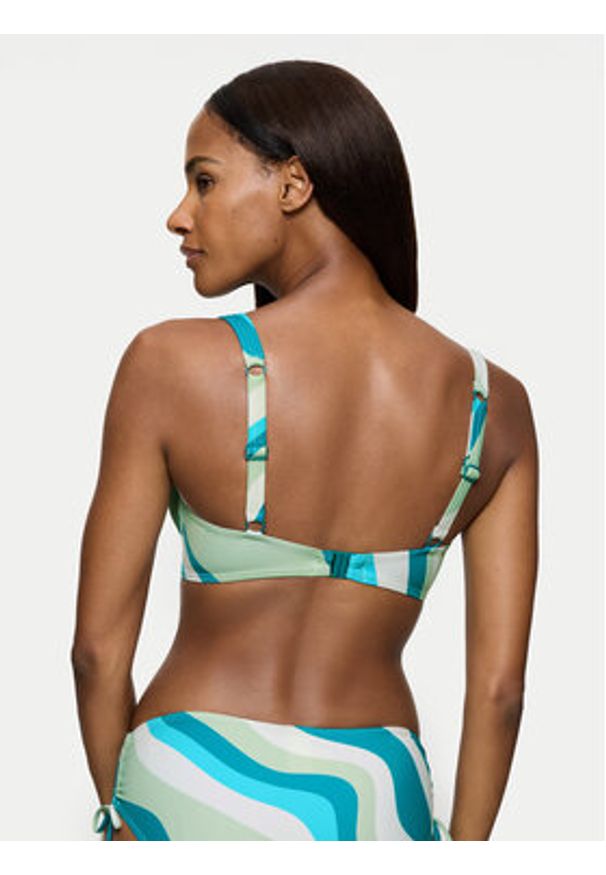 Triumph Góra od bikini Summer Mix & Match 10214535 Niebieski. Kolor: niebieski. Materiał: syntetyk