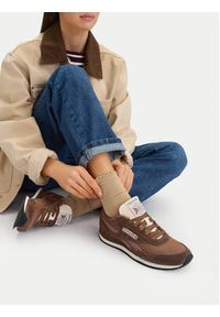 Reebok Sneakersy EO-CLASSIC AZ 100245080 Brązowy. Kolor: brązowy. Materiał: skóra, zamsz. Model: Reebok Classic #2