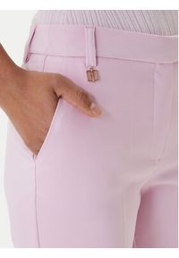 Fracomina Spodnie materiałowe FR26SV4002W42901 Różowy Slim Fit. Kolor: różowy. Materiał: syntetyk #4