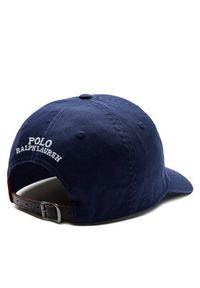 Polo Ralph Lauren Czapka z daszkiem 211954889001 Granatowy. Kolor: niebieski. Materiał: bawełna, materiał #3