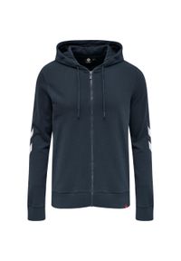 Bluza z kapturem i zamkiem błyskawicznym Hummel Legacy Plus. Typ kołnierza: kaptur. Kolor: wielokolorowy, niebieski, zielony