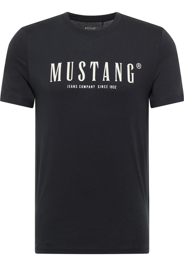 Męski T-Shirt Mustang Style Austin Jet Black 1016480 4188