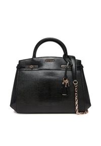 Guess Torebka Melinda HWKL99 33060 Czarny. Kolor: czarny. Materiał: skórzane #4