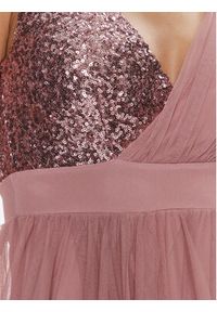 Rinascimento Sukienka wieczorowa CFC0117528003 Różowy Regular Fit. Kolor: różowy. Materiał: syntetyk. Styl: wizytowy #4