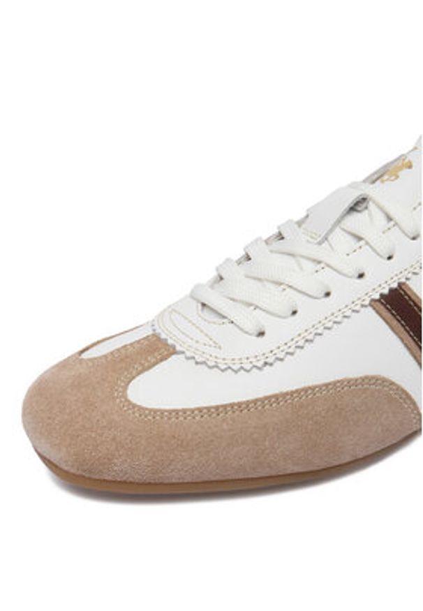 Beverly Hills Polo Club Sneakersy EO-WI45-BILL-01 Biały. Kolor: biały. Materiał: skóra