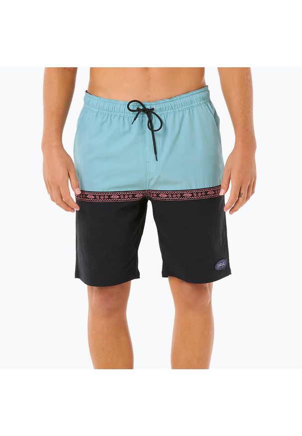RIPCURL - Szorty kąpielowe męskie Rip Curl Raw Energy Split Volley. Kolor: wielokolorowy