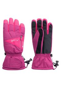 Damskie rękawice narciarskie Elbrus Richen. Kolor: różowy. Sezon: zima. Sport: narciarstwo #1