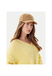 Czapka z daszkiem Weekend Max Mara. Kolor: brązowy
