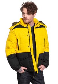 Lee - LEE MID PUFFER JACKET LEMON ZEST L87YUNMM