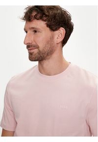 BOSS - Boss T-Shirt Thompson 01 50468347 Różowy Regular Fit. Kolor: różowy. Materiał: bawełna #2