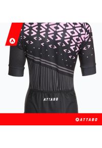 Koszulka rowerowa damska ATTABO Tevi WMNS. Kolor: czarny. Sport: kolarstwo