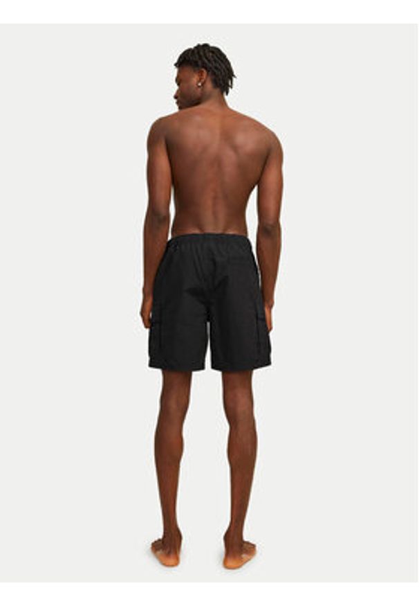 Jack & Jones Szorty kąpielowe Jpstfiji 12257214 Czarny Regular Fit. Kolor: czarny. Materiał: syntetyk