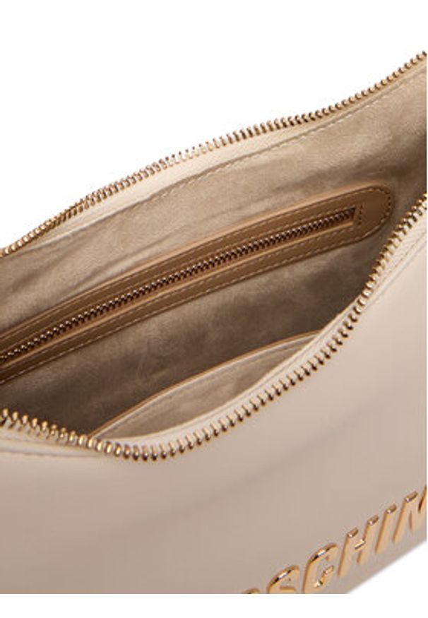 Love Moschino - LOVE MOSCHINO Torebka JC4021PP0NKD0110 Écru. Materiał: skórzane