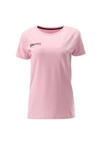 SPALDING - Koszulka damska Spalding Essential. Kolor: różowy. Sport: koszykówka #1