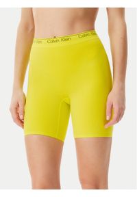 Calvin Klein Underwear Szorty sportowe LV00QF8324 Żółty. Kolor: żółty. Materiał: syntetyk