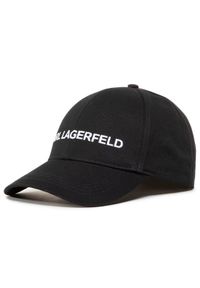 Karl Lagerfeld - Czapka z daszkiem KARL LAGERFELD. Kolor: czarny #1