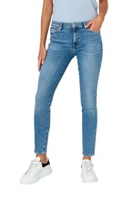 7 FOR ALL MANKIND Niebieskie damskie jeansy SLIM ILLUSION WITHIN, Rozmiar 29. Kolor: niebieski