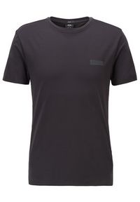 BOSS - Boss T-Shirt Teelux 50448694 Czarny Slim Fit. Kolor: czarny. Materiał: syntetyk