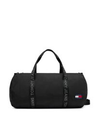Tommy Jeans Torba Tjm Ess Daily Duffle AM0AM13704 Czarny. Kolor: czarny. Materiał: materiał