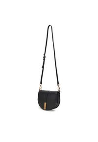 TOMMY HILFIGER - Tommy Hilfiger Torebka Heritage Saddle Bag AW0AW17164 Czarny. Kolor: czarny. Materiał: skórzane #4