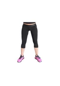 Spodnie sportowe damskie Reebok Wor Capri. Kolor: czarny. Długość: długie