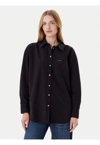 Guess Jeans Koszula W4YH22 WGCF1 Czarny Relaxed Fit. Kolor: czarny. Materiał: bawełna #1