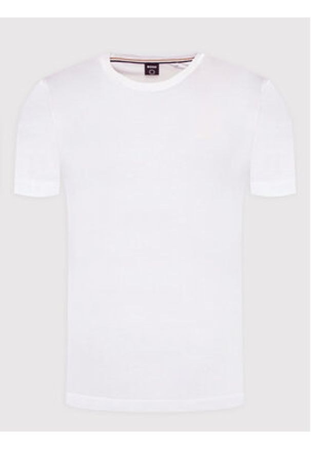 BOSS - Boss T-Shirt Thompson 01 50468347 Biały Regular Fit. Kolor: biały. Materiał: bawełna