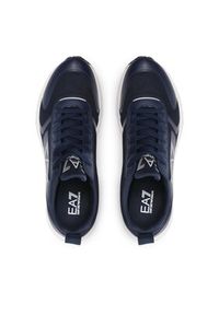 EA7 Emporio Armani Sneakersy X8X125 XK303 R649 Granatowy. Kolor: niebieski. Materiał: materiał #3