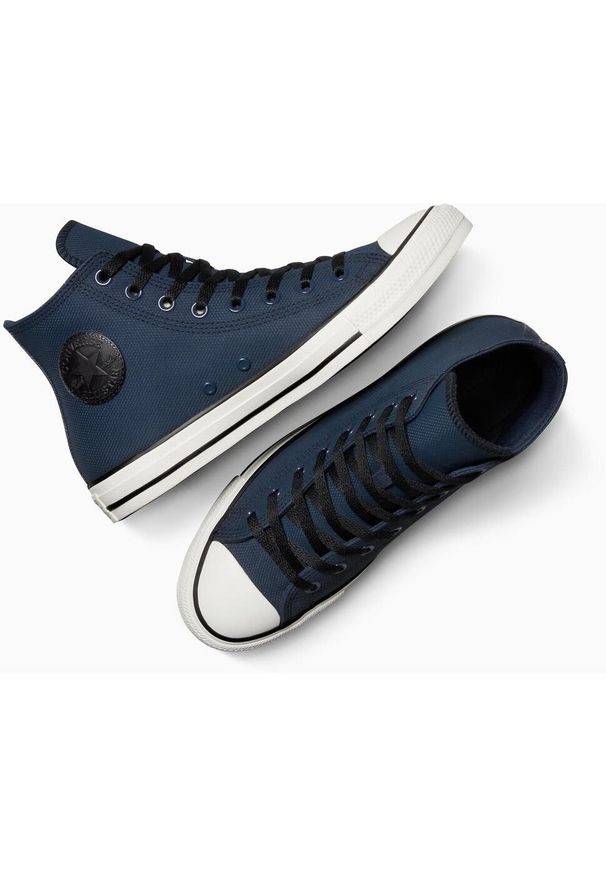 Buty sportowe Converse Chuck Taylor All Star. Kolor: niebieski. Materiał: skóra, materiał. Model: Converse All Star. Sport: fitness