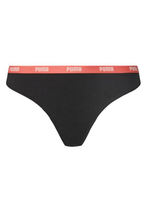 Puma Komplet stringów 907590 Czarny. Kolor: czarny. Materiał: bawełna