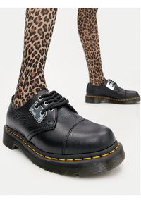 Dr. Martens Glany 1461 Metal Plate 31684001 Czarny. Kolor: czarny. Materiał: skóra #4