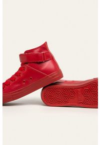 Big-Star - Big Star - Trampki. Nosek buta: okrągły. Kolor: czerwony. Materiał: guma #2