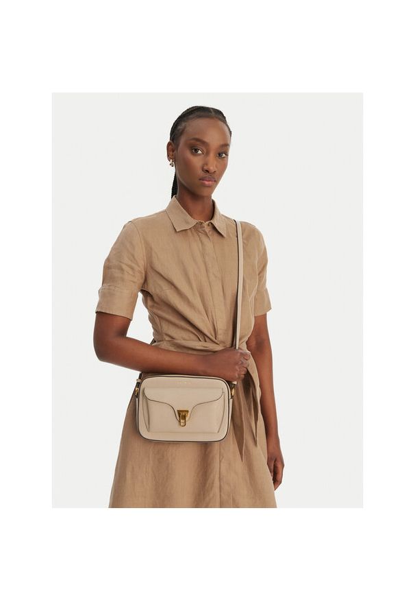 Torebka Coccinelle. Kolor: beżowy