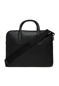 Calvin Klein Torba na laptopa Raised Commuter LV04D3157G Czarny. Kolor: czarny. Materiał: skóra #4