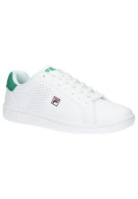 Buty do chodzenia męskie Fila Crosscourt 2 F. Kolor: zielony, biały, wielokolorowy. Materiał: syntetyk, materiał. Sport: turystyka piesza