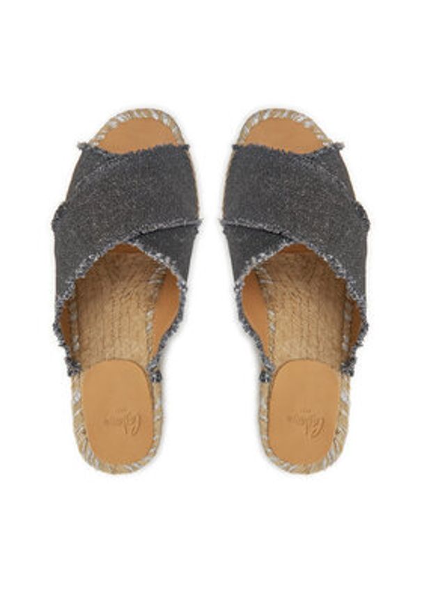 Castañer Espadryle Palmera/032 021775 Szary. Kolor: szary. Materiał: materiał