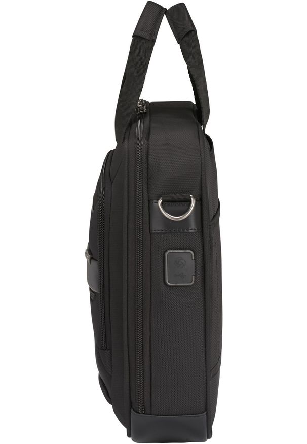 Torba Samsonite Vectura Evo Bailhandle 14.1'' czarny. Kolor: czarny. Materiał: materiał. Styl: elegancki