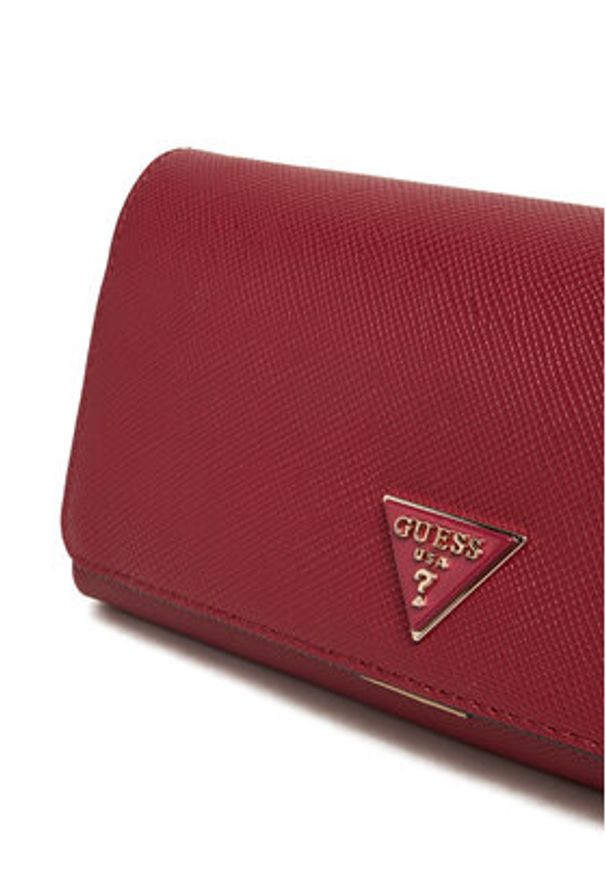 Guess Torebka Noelle II Mini HWZG96 72750 Czerwony. Kolor: czerwony. Materiał: skórzane