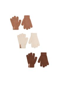 Beverly Hills Polo Club Rękawiczki CEO-ACCCS-BHPC-03(3-PACK) Brązowy. Kolor: brązowy. Materiał: akryl, materiał