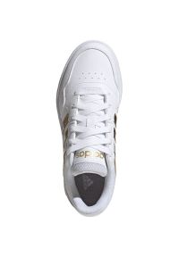 Adidas - Buty adidas Hoops 3.0 W HP7972 białe. Okazja: na co dzień. Zapięcie: sznurówki. Kolor: biały. Materiał: syntetyk, skóra. Szerokość cholewki: normalna #6