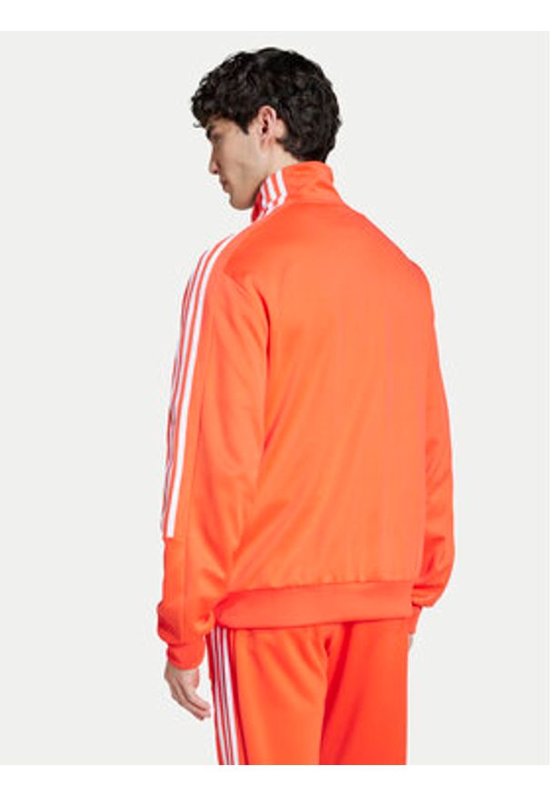 Adidas - adidas Bluza House of Tiro IW3578 Pomarańczowy Loose Fit. Kolor: pomarańczowy. Materiał: bawełna