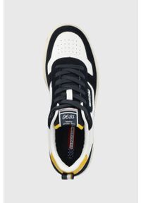 U.S. Polo Assn. sneakersy kolor granatowy. Nosek buta: okrągły. Zapięcie: sznurówki. Kolor: niebieski. Materiał: guma