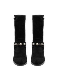 Badura Botki EO-CAPRI-V1778-303 Czarny. Kolor: czarny. Materiał: zamsz, skóra #4