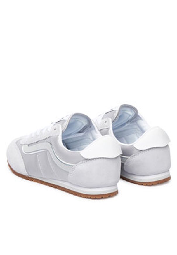 Vans Sneakersy Super Lowpro VN000D83EZO1 Szary. Kolor: szary. Materiał: skóra, zamsz