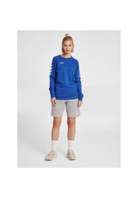 Bluza do piłki ręcznej damska Hummel Go Cotton Sweatshirt Woman. Kolor: niebieski #1