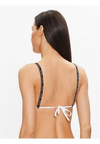 Calvin Klein Swimwear Góra od bikini KW0KW01977 Biały. Kolor: biały. Materiał: syntetyk