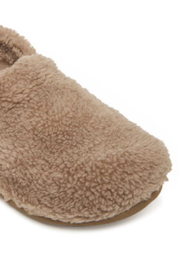 Crocs Kapcie Classic Cozzzy 209386 Beżowy. Kolor: beżowy. Materiał: materiał