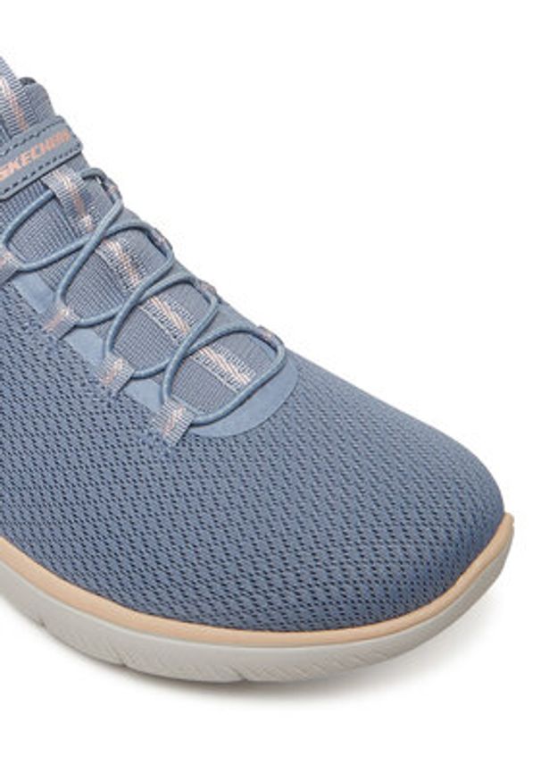 skechers - Skechers Sneakersy Summits-Summer Blush 150268/LBMT Niebieski. Kolor: niebieski. Materiał: materiał